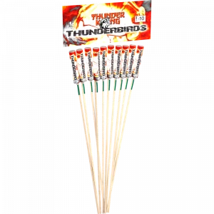 Lesli Thunderbirds Pfeiffrakete mit Knall